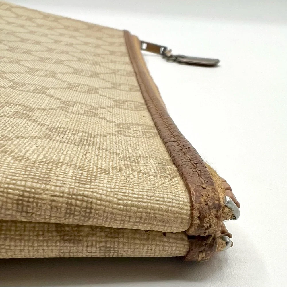 Gucci GG Plus Monogram Pouch / Cosmetic Case / Clutch